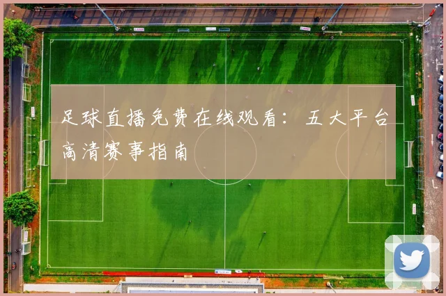 足球直播免费在线观看：五大平台高清赛事指南